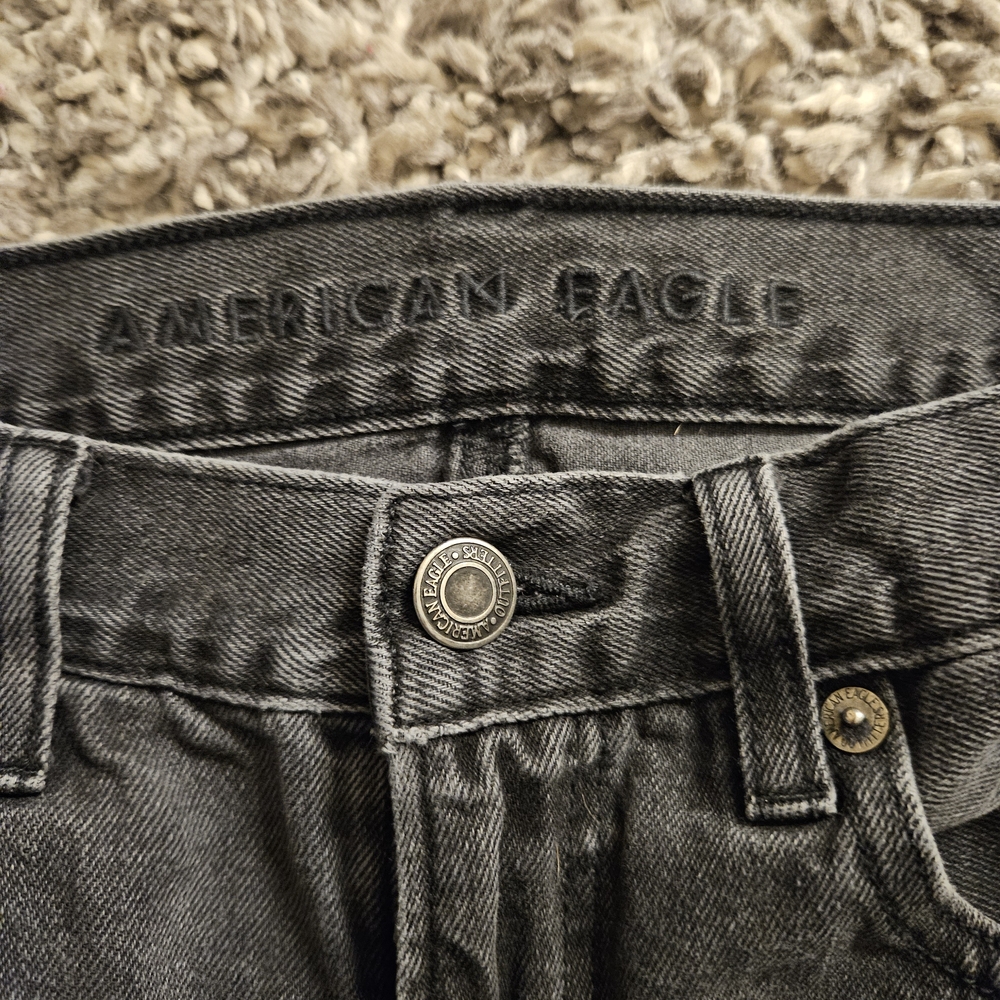 LAmerican Eagle Outfitters Womens Dark Gray Jeans - Picture 2 of 3